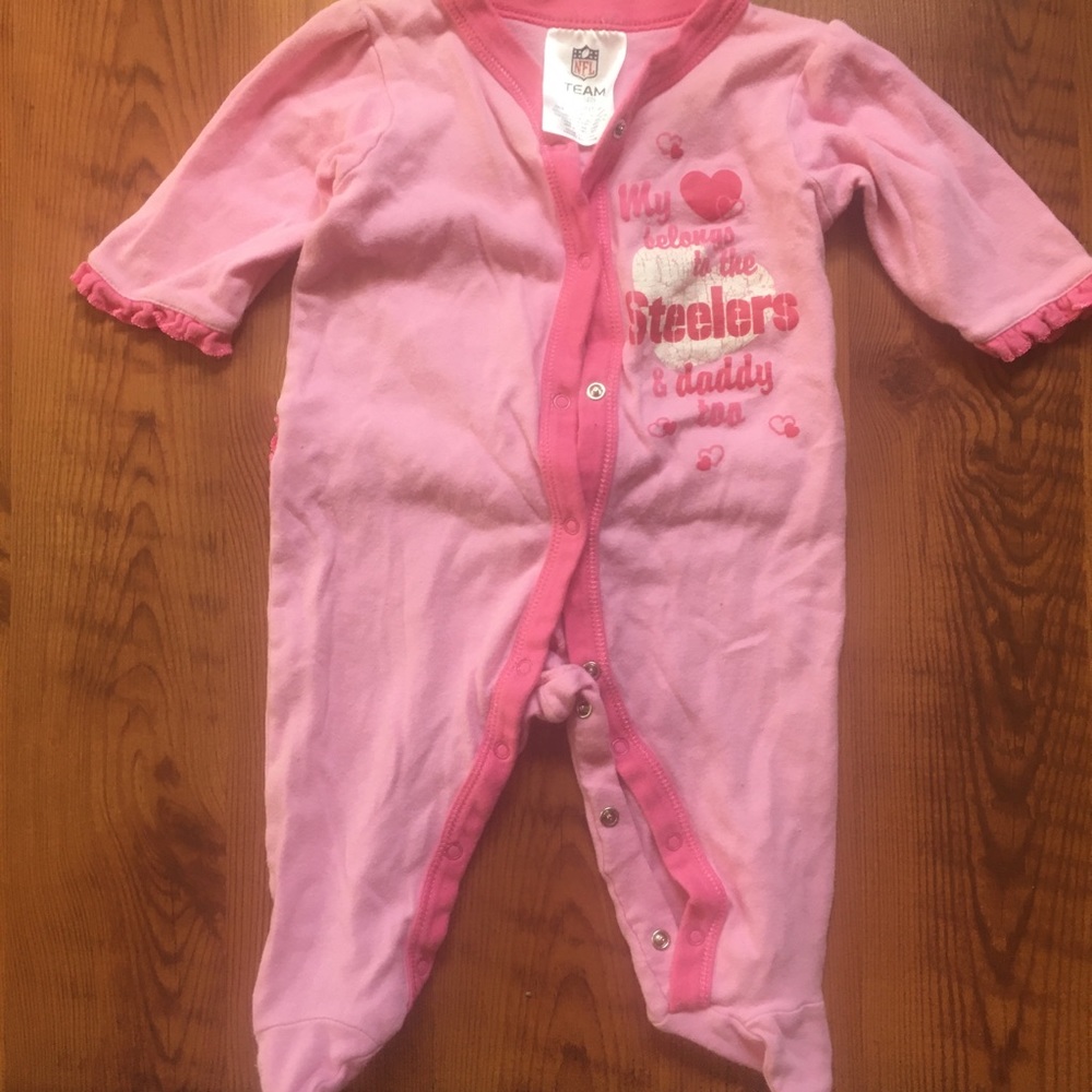 Steelers Onsie with footies